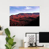 Poster Automne Smokey Mountain (Bureau à domicile)