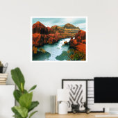 Poster Automne Sud-Ouest (Bureau à domicile)