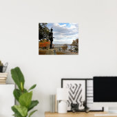 Poster Automne sur Cole's Hill, Plymouth, MA - imprimer (Bureau à domicile)