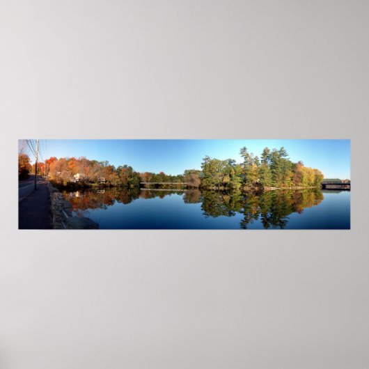 Poster Automne sur le Kennebec (Devant)