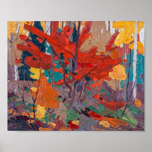 Poster Automne | Tom Thompson | (Devant)