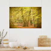 Poster Automne Woodland (4364) (Cuisine)