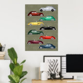Poster Automobile Baby Duesenberg et Cord (Bureau à domicile)
