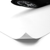 Poster Automobile Muscle voiture (Coin)