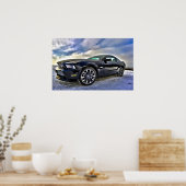 Poster Automobile Muscle voiture Mustang (Cuisine)