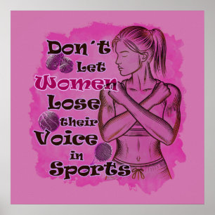 Poster Autonomisation des femmes. Les femmes parlent pour