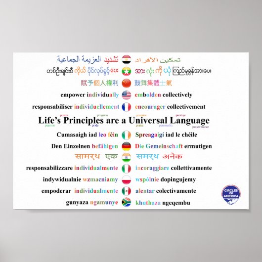 Poster Autonomiser individuellement * Embolden Collective (Devant)