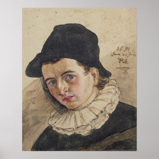 Poster Autoportrait, 1591 (Devant)