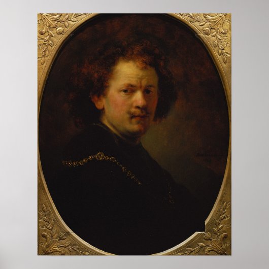 Poster Autoportrait, 1633 (Devant)