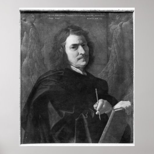 Poster Autoportrait, 1649 (Devant)