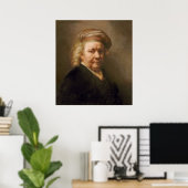Poster Autoportrait, 1669 (Bureau à domicile)