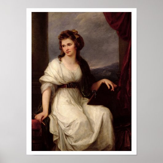 Poster Autoportrait, 1787 (huile sur toile) (Devant)