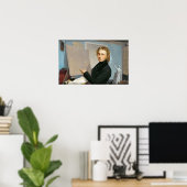 Poster Autoportrait, 1822 (Bureau à domicile)