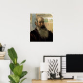 Poster Autoportrait, 1873 (Bureau à domicile)