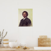 Poster Autoportrait, 1887 (Cuisine)