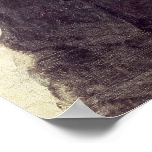 Poster Autoportrait, 1887 (Coin)