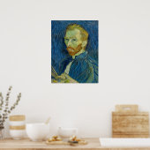 Poster Autoportrait (1889) de Van Gogh (Cuisine)