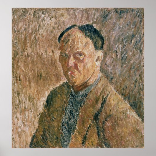 Poster Autoportrait, 1923 (Devant)