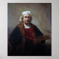 Autoportrait à deux cercles, Rembrandt