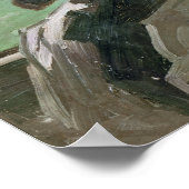 Poster Autoportrait à Saint-Saveur, 1868 (Coin)