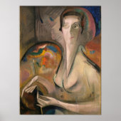 Poster Autoportrait | Alice Bailly (Devant)