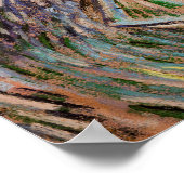 Poster Autoportrait avec Casquette paille (1887) par Vinc (Coin)