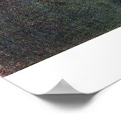 Poster Autoportrait avec col blanc par van Gogh (Coin)