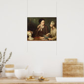 Poster Autoportrait avec Dominique Herment 1769 (Cuisine)