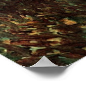 Poster Autoportrait avec Gris Felt Casquette par van Gogh (Coin)