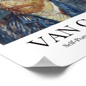 Poster Autoportrait avec Gris Felt Casquette Vincent van  (Coin)