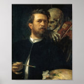 Poster Autoportrait avec la mort par l'infidélité | Arnol (Devant)
