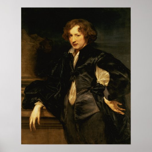 Poster Autoportrait, c.1620-21 (Devant)