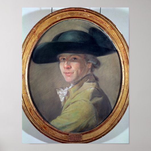 Poster Autoportrait, c.1780 (Devant)