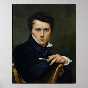 Poster Autoportrait, c.1818