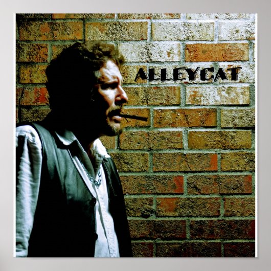 Poster Autoportrait de Bruce AlleyCat (Devant)