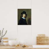 Poster Autoportrait de Frans Hals (Cuisine)