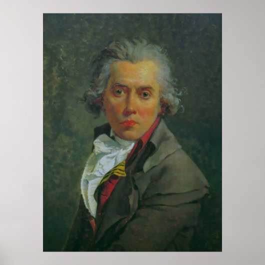 Poster Autoportrait de Jacques-Louis David (Devant)