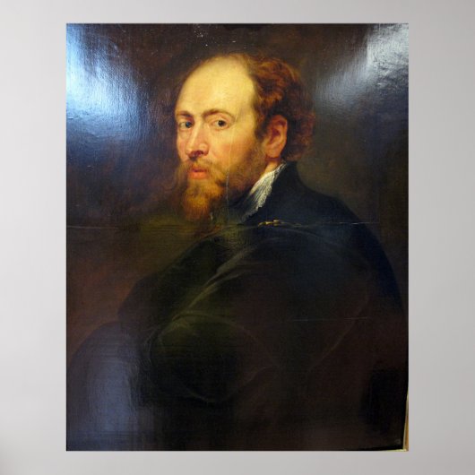 Poster Autoportrait de Peter Paul Rubens (Devant)