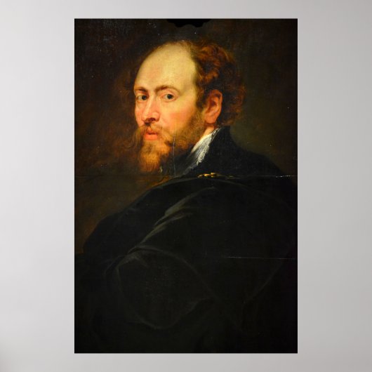 Poster Autoportrait de Peter Paul Rubens (Devant)