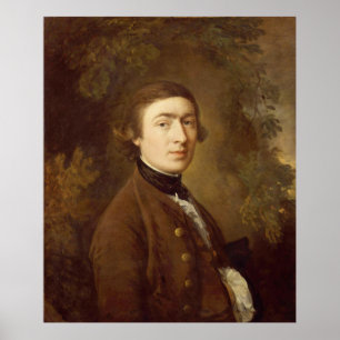 Poster Autoportrait de Thomas Gainsborough 1759