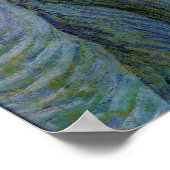 Poster Autoportrait de Van Gogh (Coin)