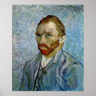 Poster Autoportrait de Van Gogh