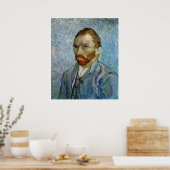 Poster Autoportrait de Van Gogh (Cuisine)