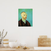 Poster Autoportrait de Van Gogh (dédié à Paul Gauguin) (Cuisine)