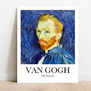 Poster Autoportrait de Vincent Van Gogh