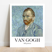 Poster Autoportrait de Vincent van Gogh