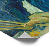 Poster Autoportrait de Vincent van Gogh (Coin)