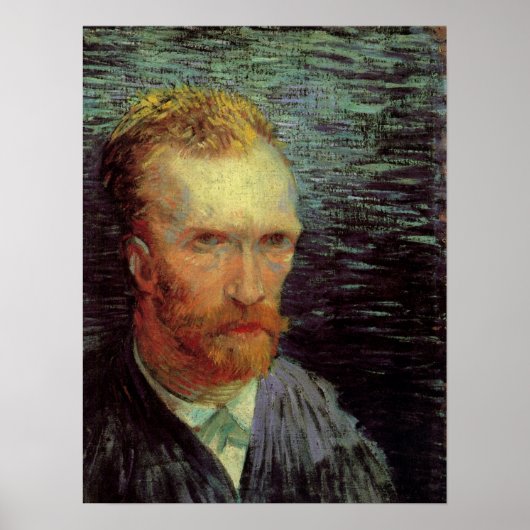 Poster Autoportrait de Vincent van Gogh, Beaux-Arts Vinta (Devant)