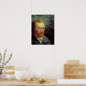 Poster Autoportrait de Vincent van Gogh, Beaux-Arts Vinta (Cuisine)