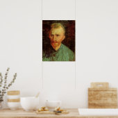 Poster Autoportrait de Vincent van Gogh, Beaux-arts vinta (Cuisine)